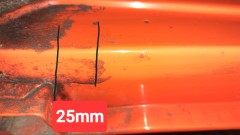 Bohrungen Zusatzscheinwerfer